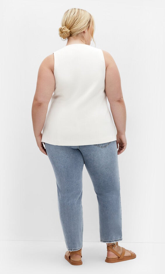 Harley Adelyn Crop Jean - light wash, BLUE, alternate image number 1