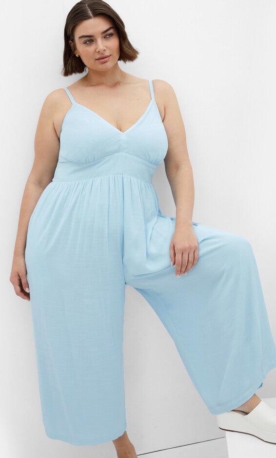 Lara Jumpsuit - blue, BLUE, alternate image number 3