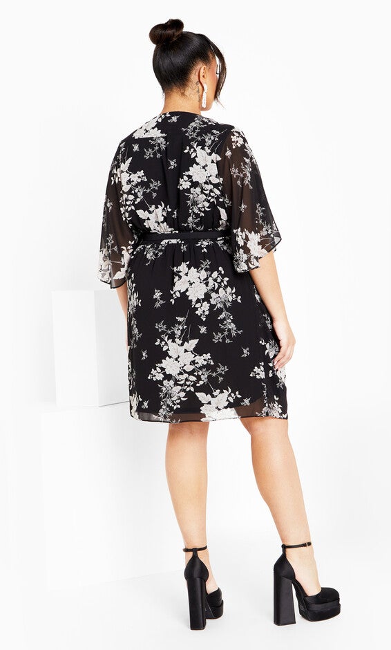 Bouquet Mini Dress - black, MINI, alternate image number null