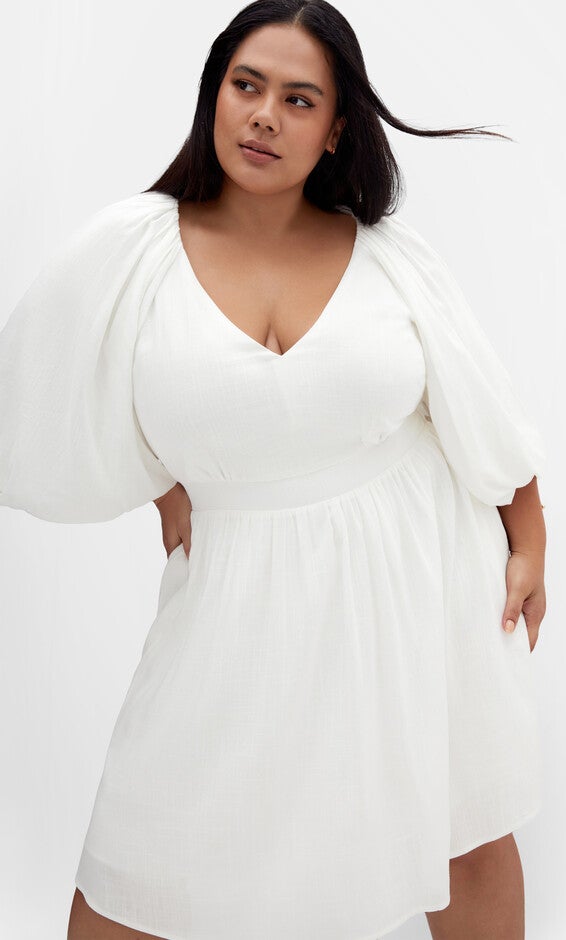Scarlette Dress - ivory, WHITE, alternate image number null