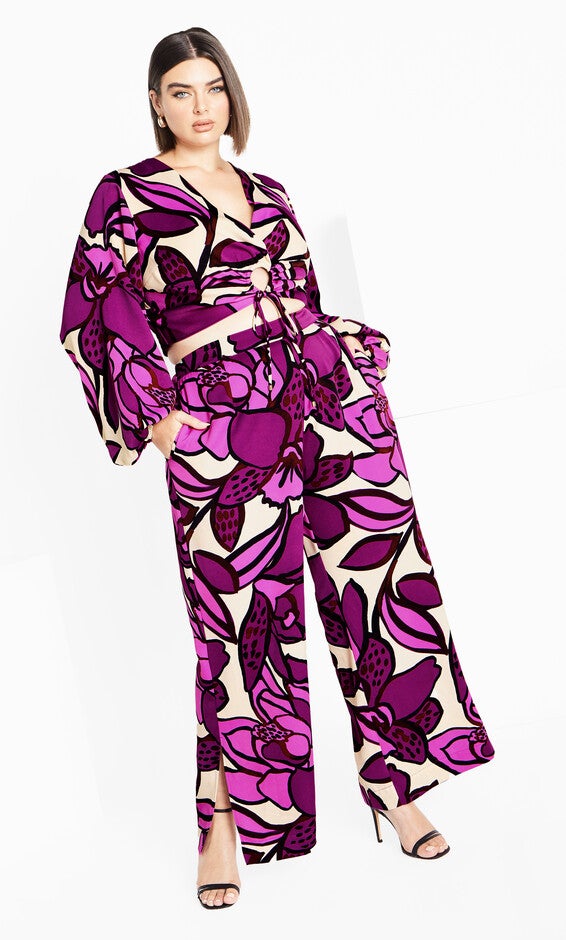 Fiesta Print Top - magenta, FIESTA, alternate image number null