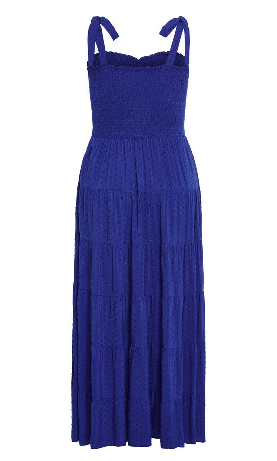 Spot Sara Maxi Dress - cobalt, COBALT, alternate image number 4
