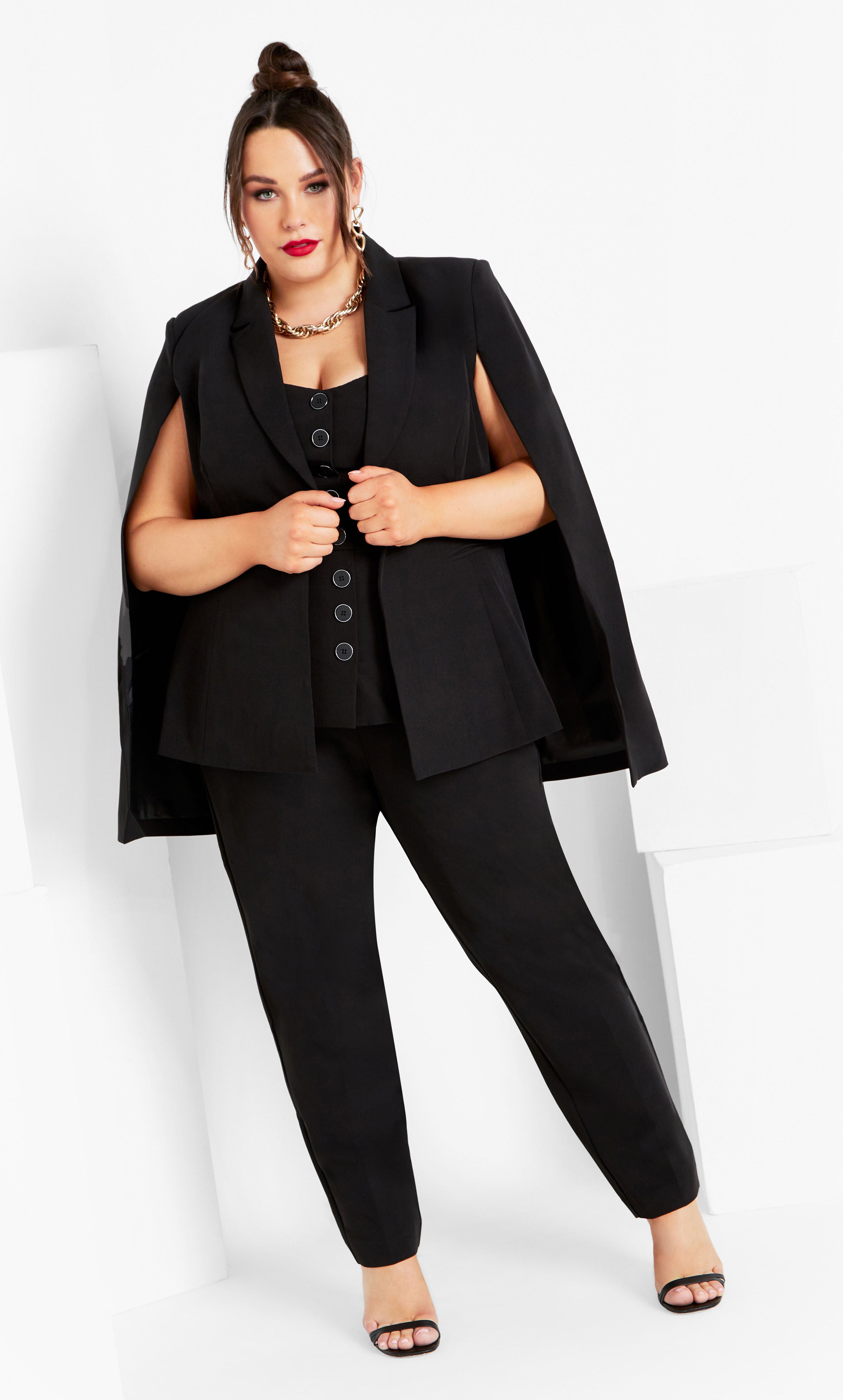 Emma Jumpsuit - black, BLACK, hi-res image number 0