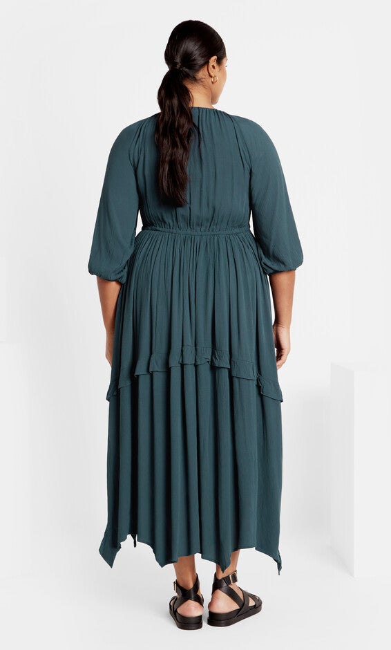 Arzel Dress - aegean, AEGEAN, alternate image number null