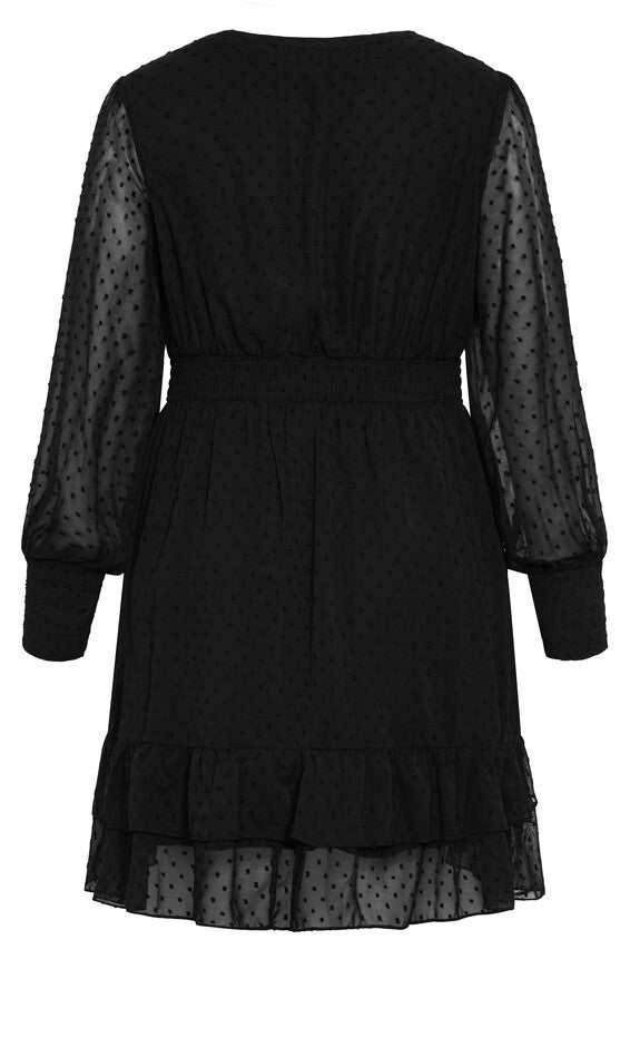 Lea Dress - black, BLACK, alternate image number 3