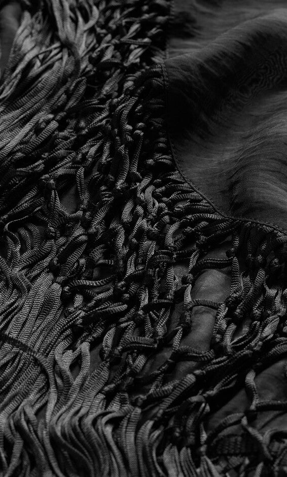 Calypso Fringe Jacket - black, BLACK, alternate image number 6