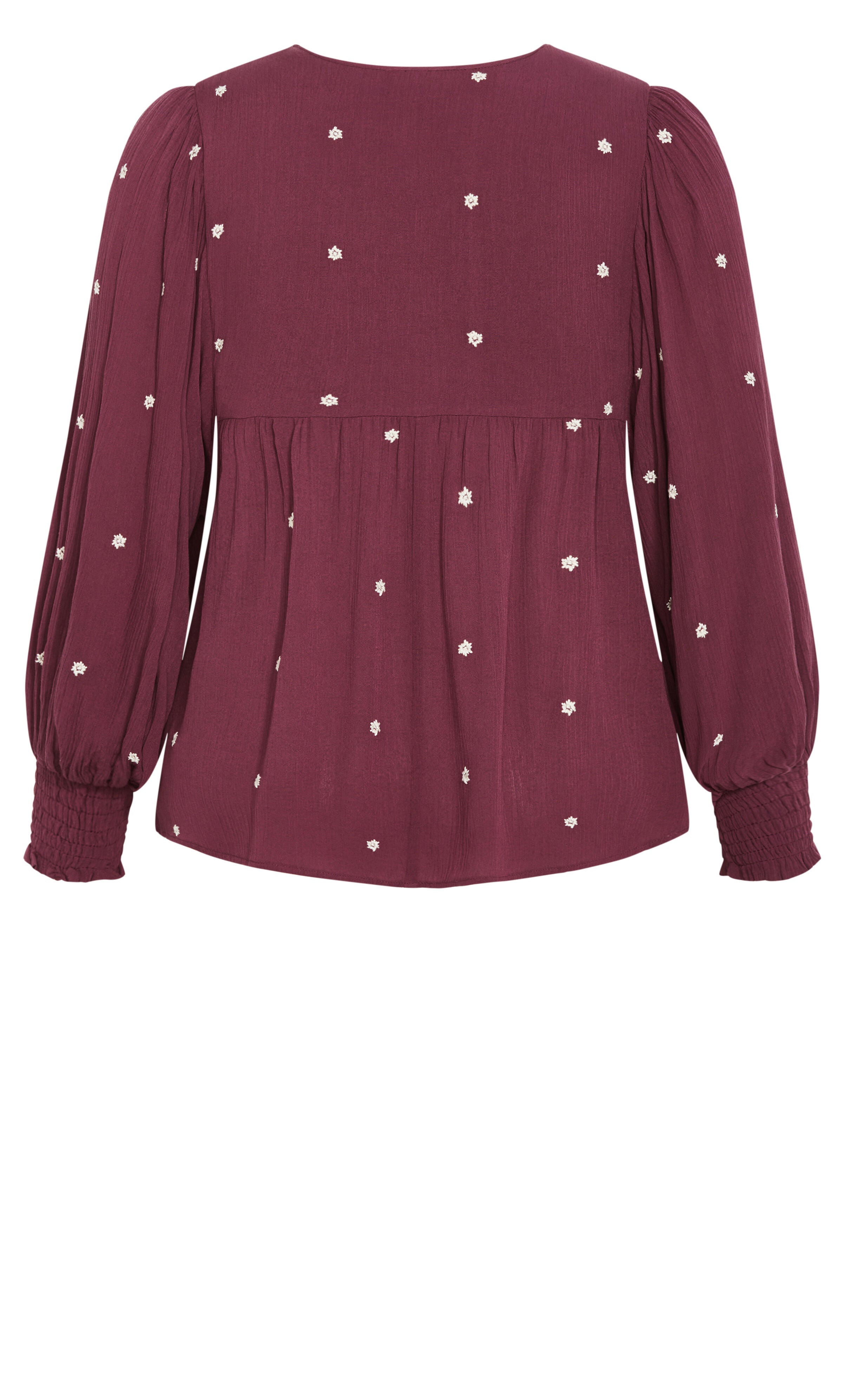 Amalie Top - blackberry, RED, alternate image number 4