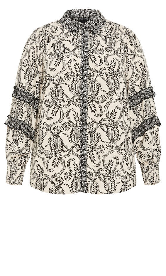 Dreamweaver Shirt - ivory, BLACK, alternate image number 3