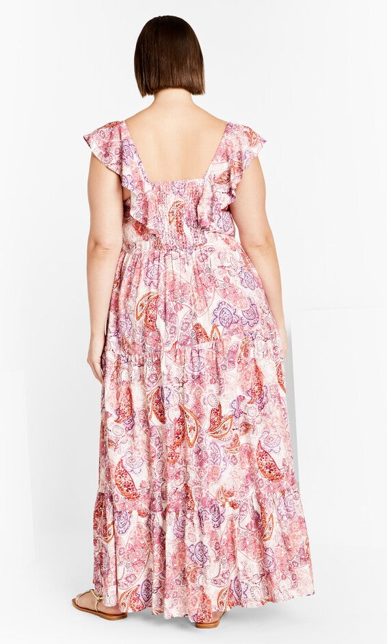 Blushing Beauty Maxi Dress - blush, BLUSH, alternate image number 3