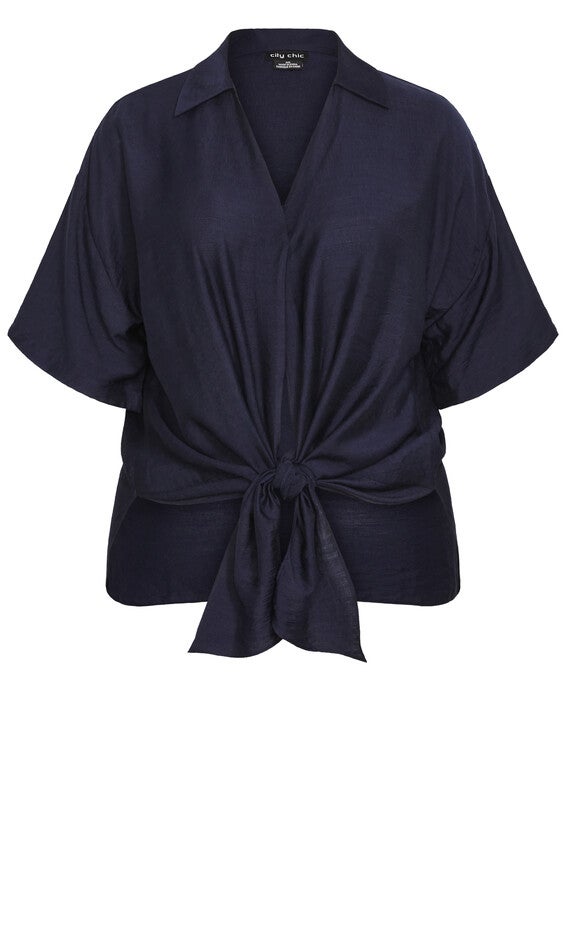 Rosie Shirt - navy, BLUE, alternate image number null