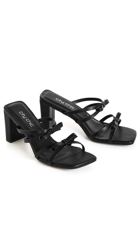 WIDE FIT Ava Mule - black, BLACK, alternate image number null