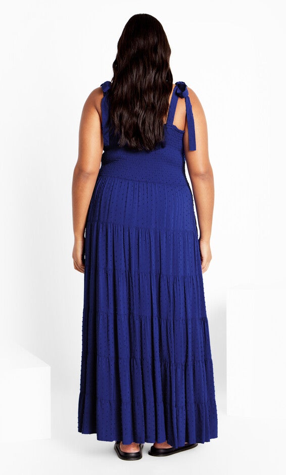 Spot Sara Maxi Dress - cobalt, COBALT, alternate image number 1