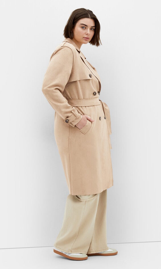 Cornwall Trench Coat - caramel, BROWN, alternate image number 1