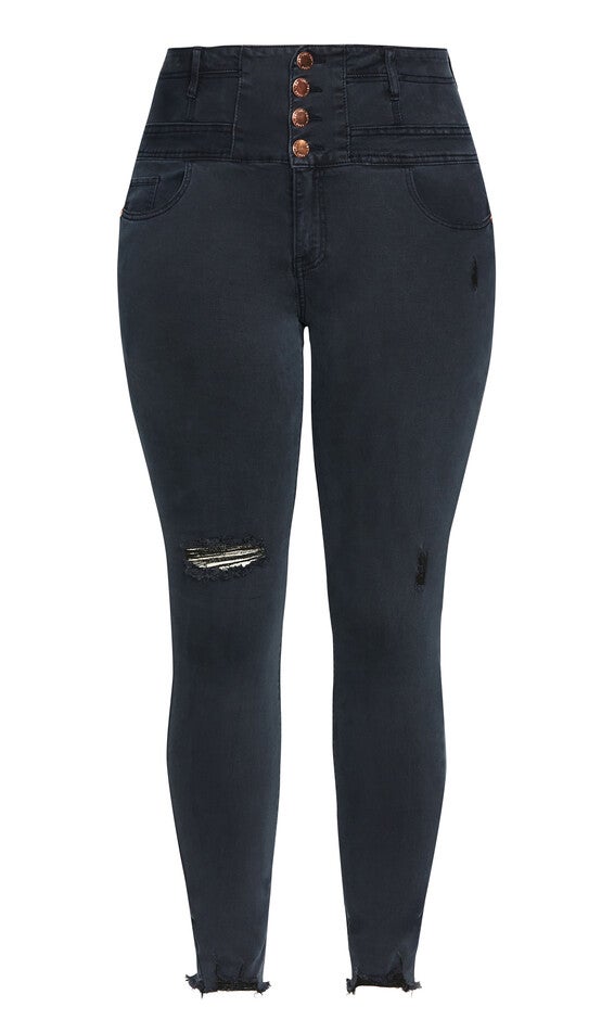 Corset Rip Vibes Jean - midnight, BLUE, alternate image number null