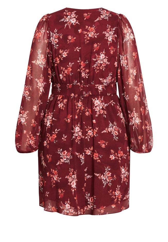 Tallulah Dress - port, RED, alternate image number null
