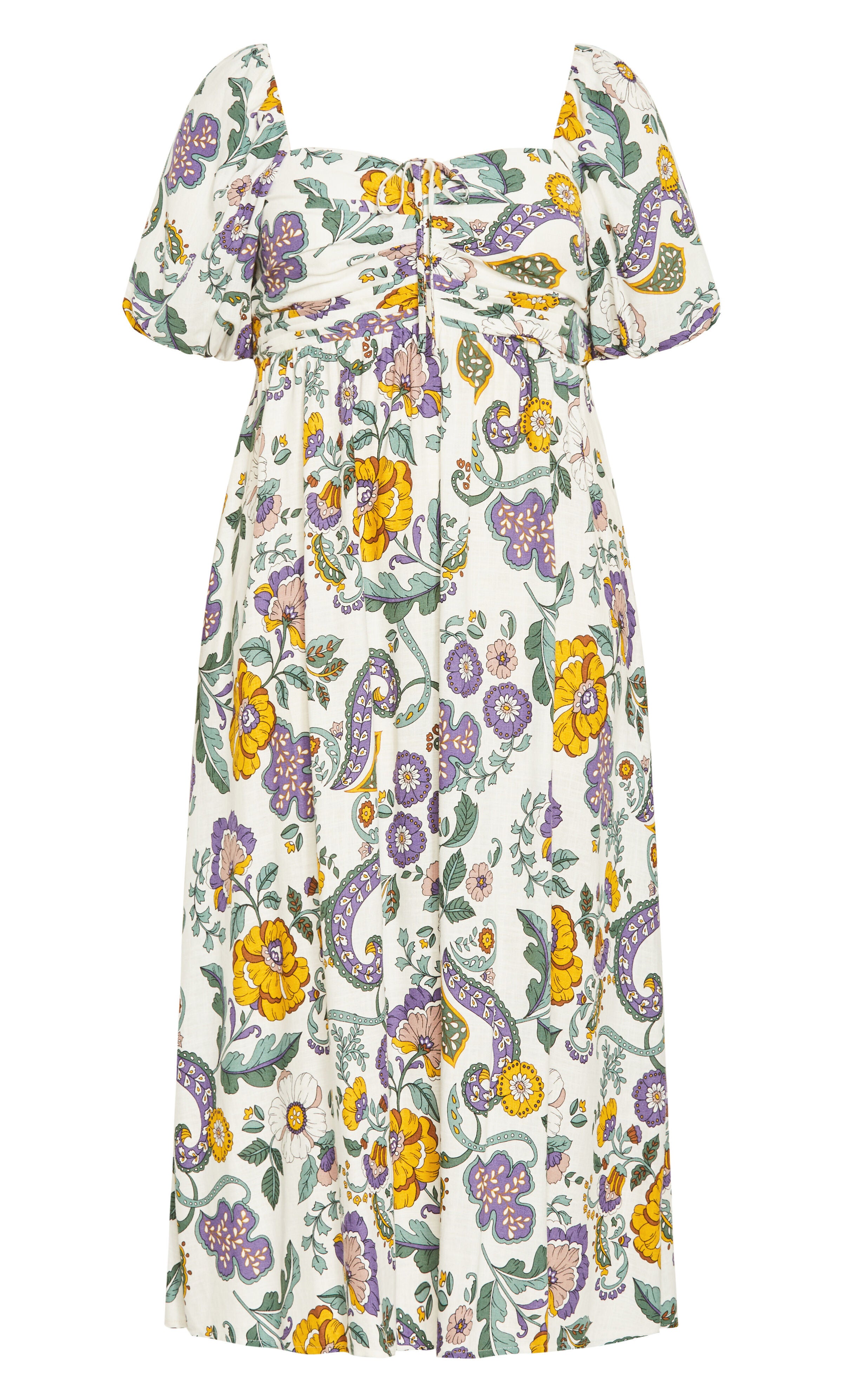 Ellea Maxi Dress - jacaranda, WHITE, alternate image number 3