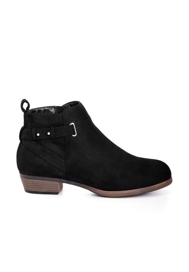 Ingrid Ankle Boot, BLACK, alternate image number 2