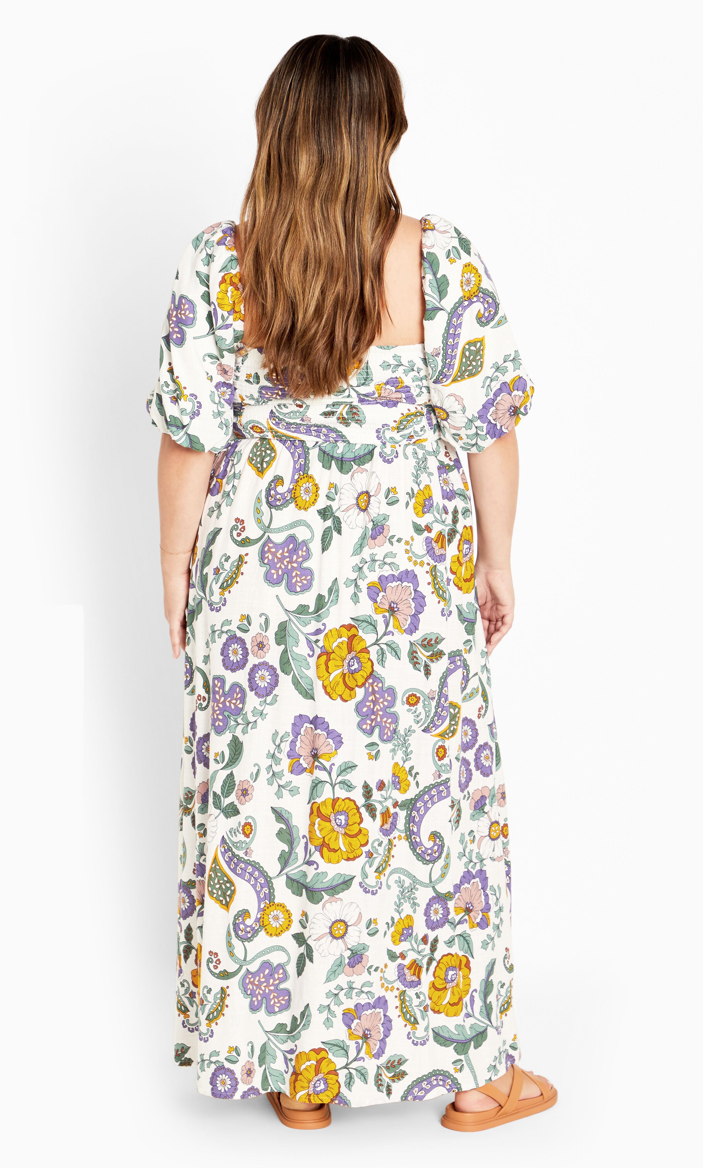 Ellea Maxi Dress - jacaranda, WHITE, alternate image number 1