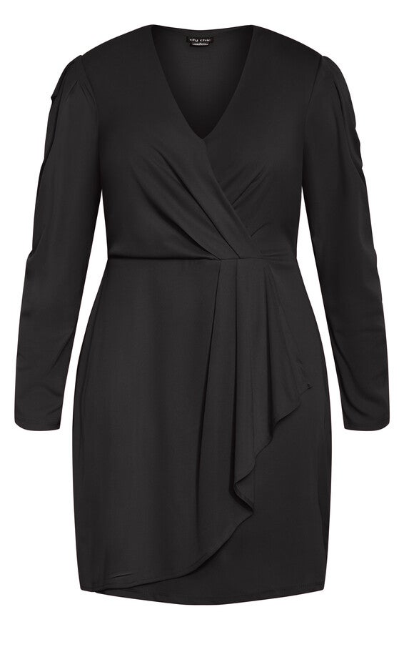 Hayley Dress - black, BLACK, alternate image number null