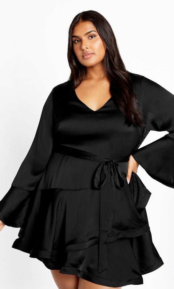 Cherrie Dress - black, BLACK, alternate image number 2