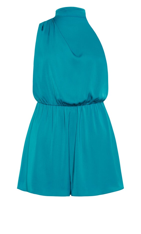Kiana Playsuit - aqua, AQUA, alternate image number null