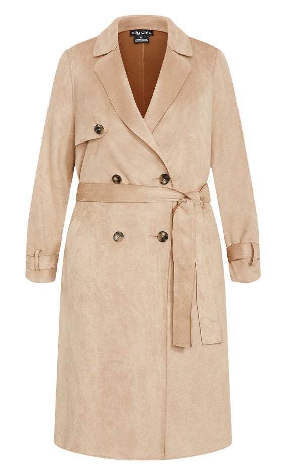Cornwall Trench Coat - caramel, BROWN, alternate image number 4