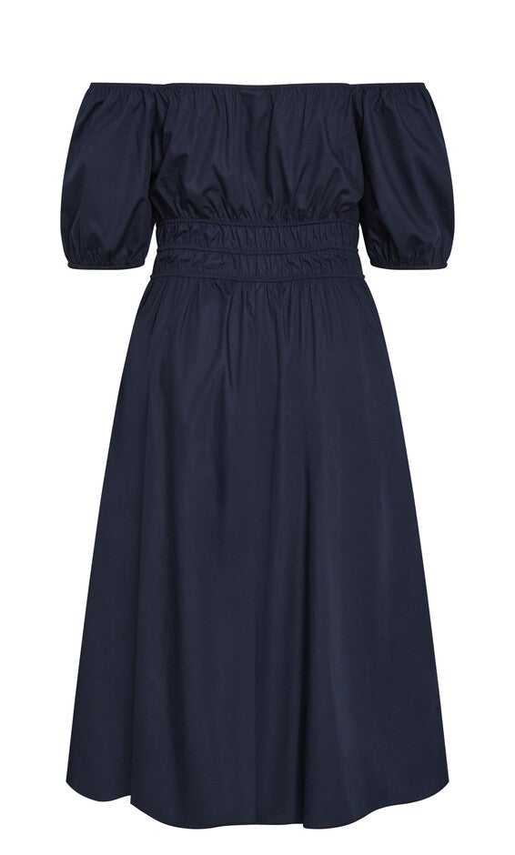 Adelynn Dress - navy, BLUE, alternate image number null