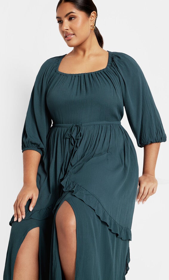 Arzel Dress - aegean, AEGEAN, alternate image number null