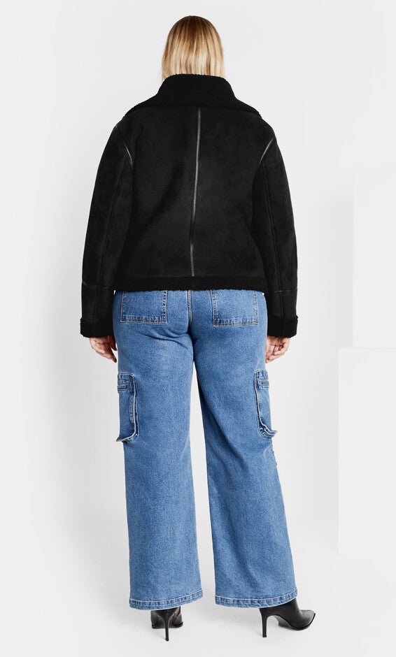 Sherpa Hunter Jacket - black, BLACK, alternate image number null