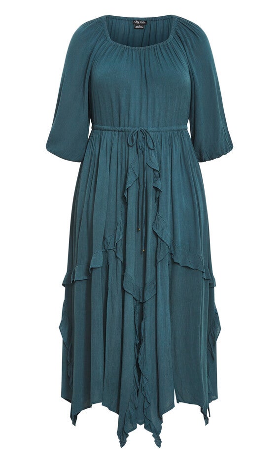 Arzel Dress - aegean, AEGEAN, alternate image number null