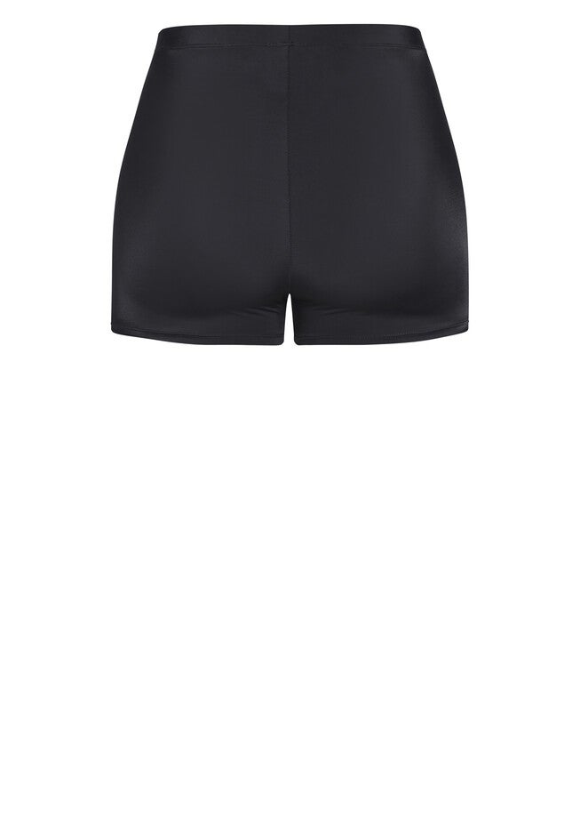 Swim Boyshort, BLACK, alternate image number 3