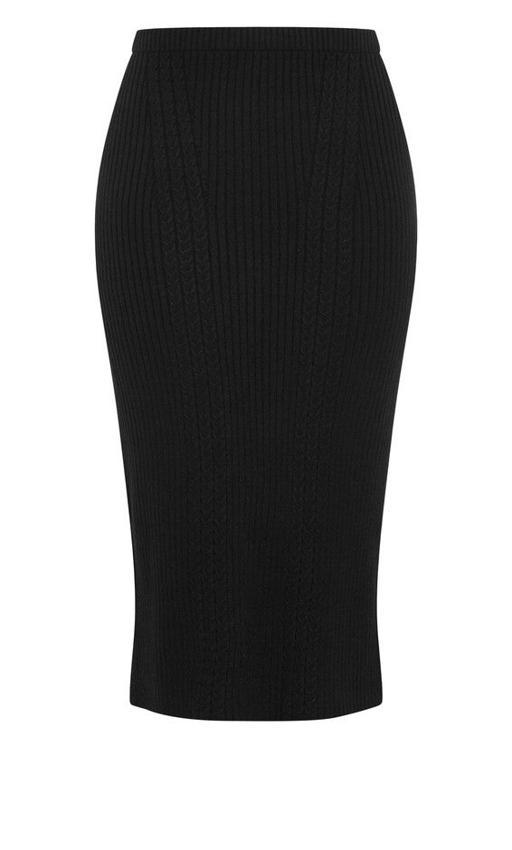 Baylee Skirt - black, BLACK, alternate image number null