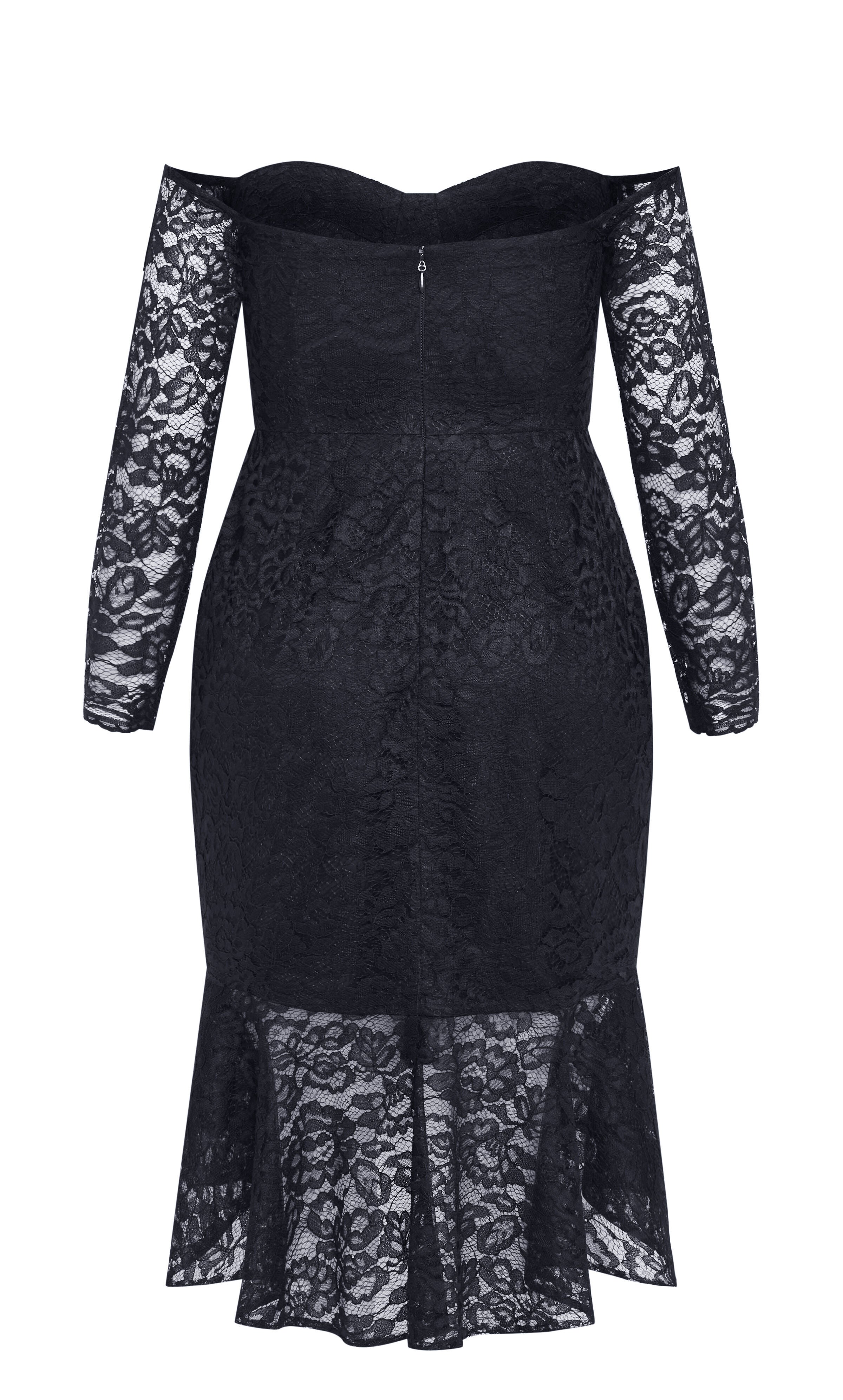 Athena Lace Dress - navy, NAVY, alternate image number 5