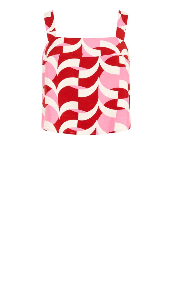 Mystic Print Top - pink, MYSTIC, alternate image number null