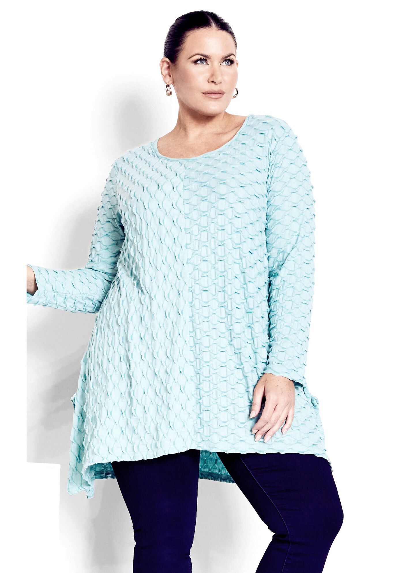 Tiarne Two Tone Tunic | OneStopPlus