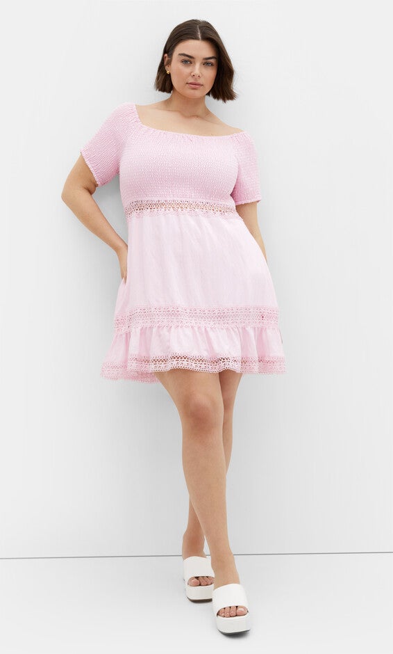 Aura Dress - pink, PINK, alternate image number 2