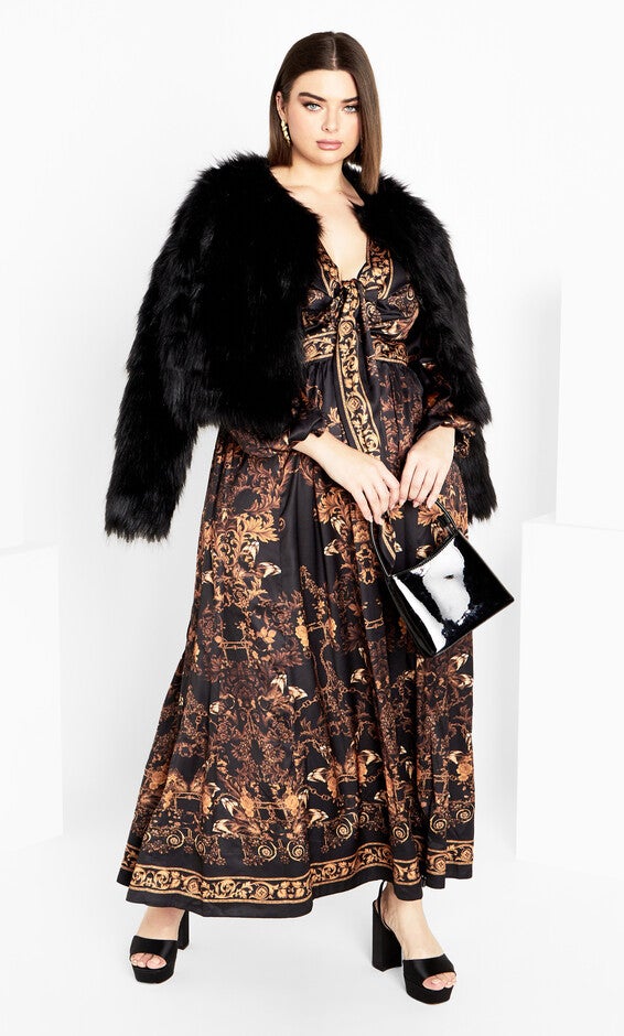 Ivanna Maxi Dress - gold, YELLOW, hi-res image number null