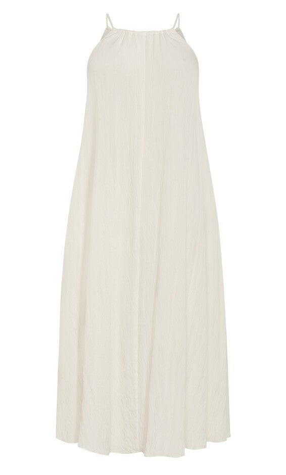 Aiza Dress - oat, BEIGE, alternate image number null