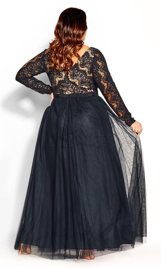 Rare Beauty Maxi Dress - navy, BLUE, alternate image number null