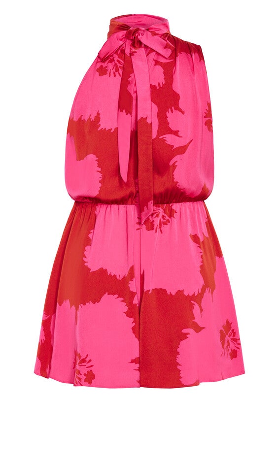 Kiana Print Playsuit - pink, SUMMER, alternate image number 4