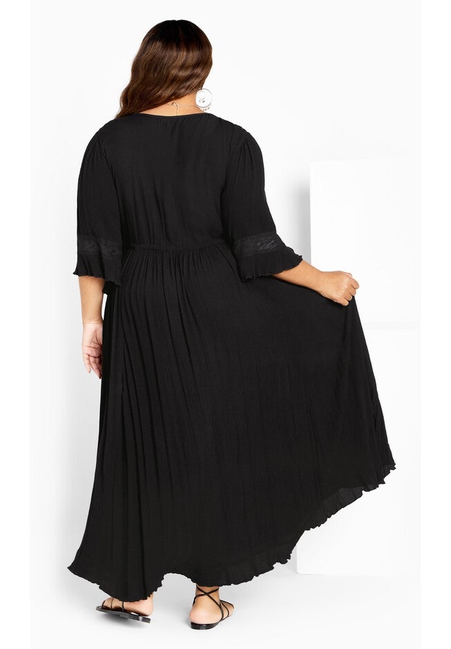 Cadence Dress, BLACK, alternate image number 4