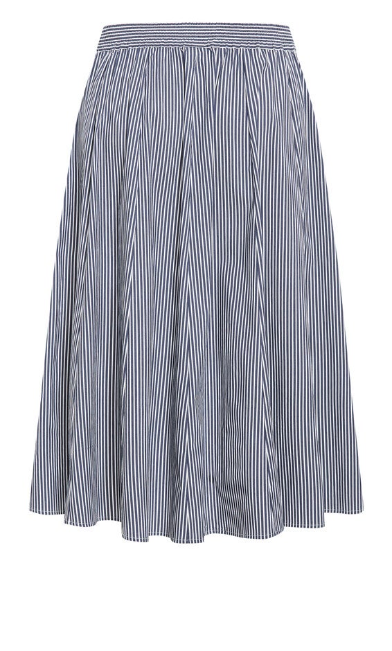 Skylight Skirt - navy, NAVY/WHITE, alternate image number null