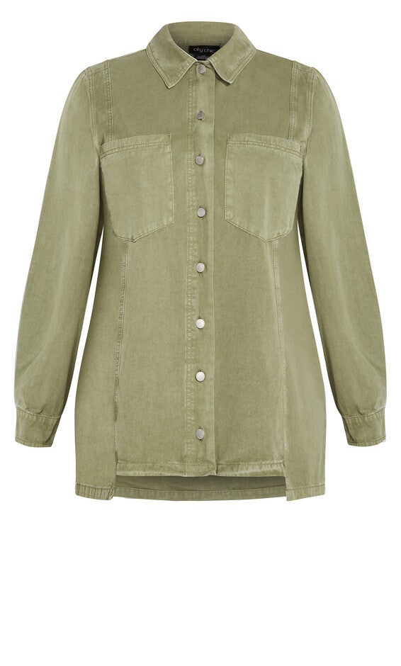 Liv Shirt - khaki, GREEN, alternate image number null