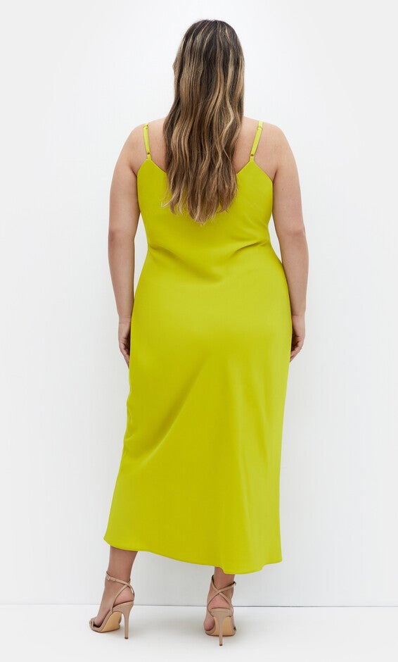 Sadie Dress - chartreuse, GREEN, alternate image number null