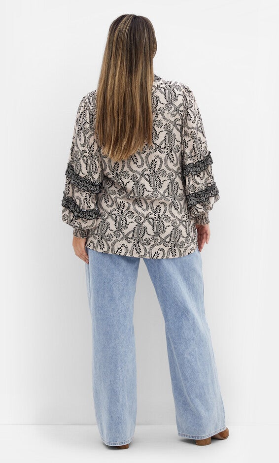 Dreamweaver Shirt - ivory, BLACK, alternate image number 2
