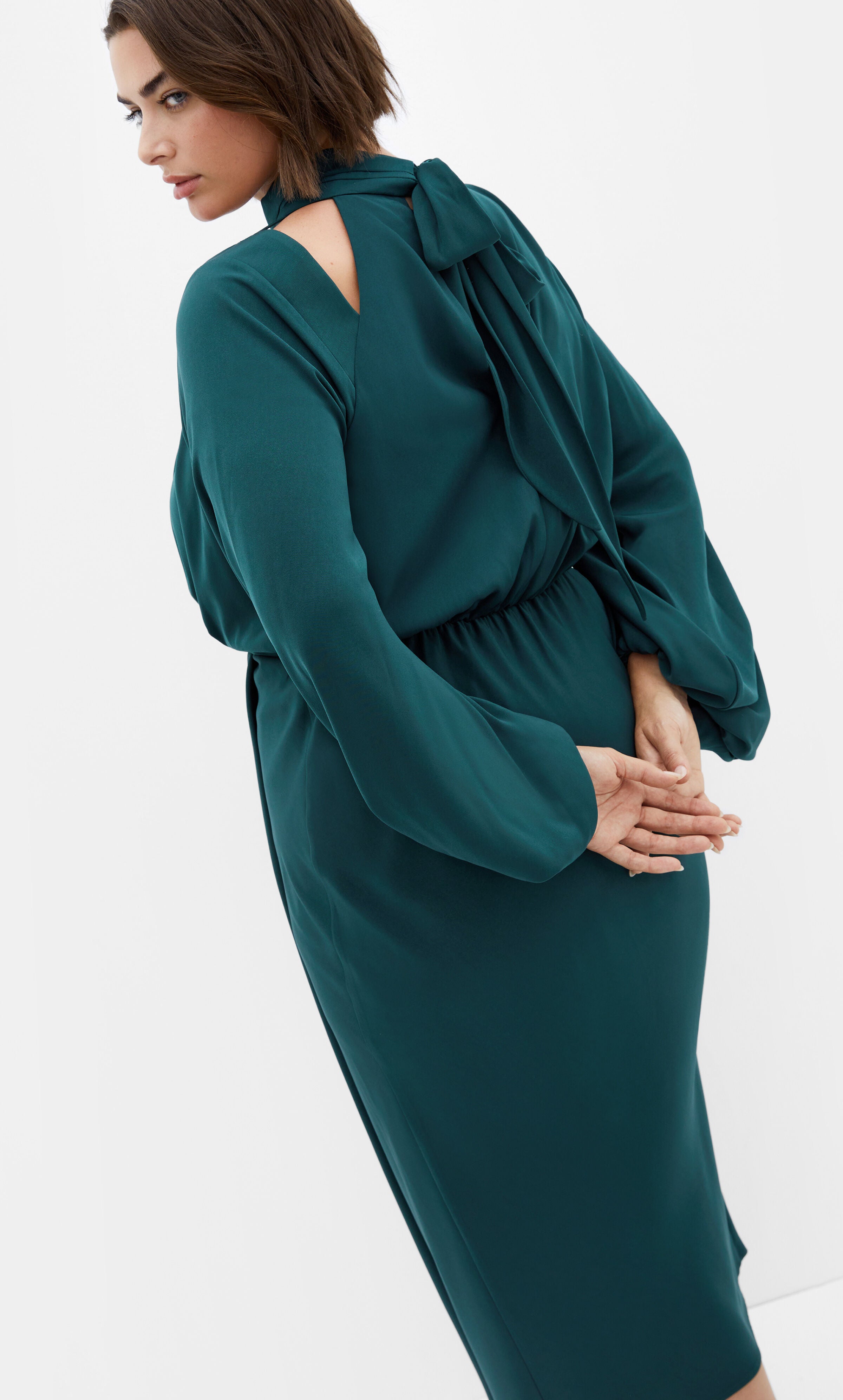 Jaylee Dress - teal, BLUE, alternate image number 2