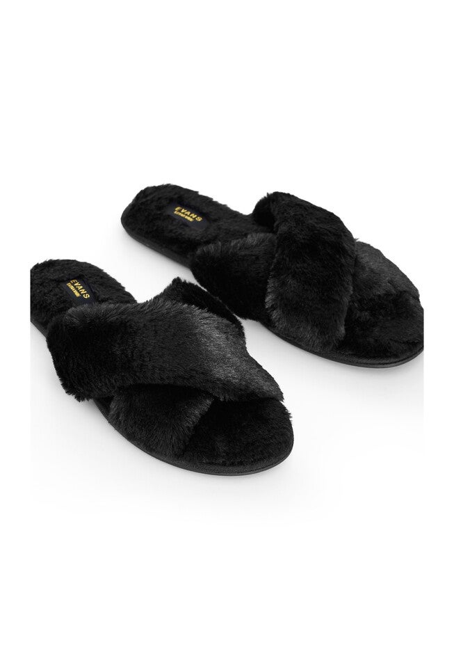 Jojo Cross Slipper, BLACK, alternate image number 5