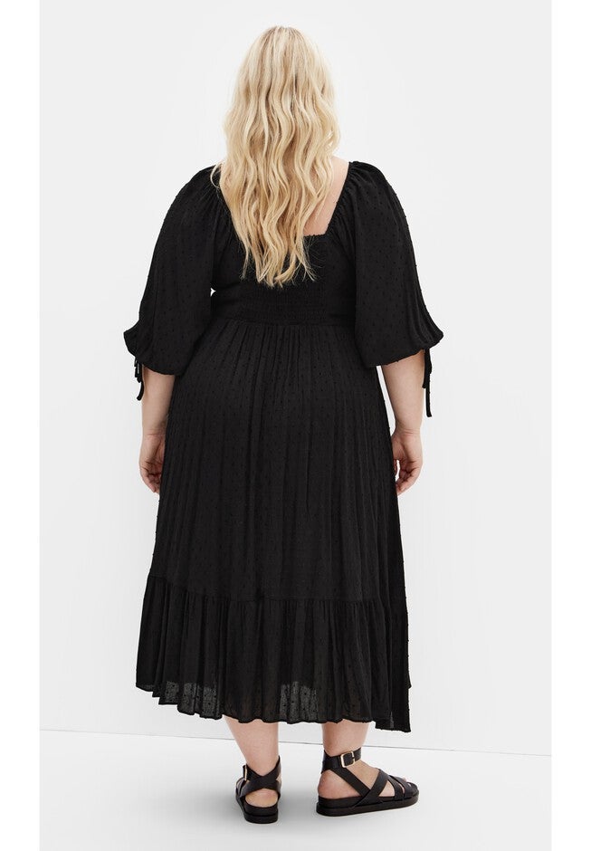 Ally Dress - black, BLACK, on-hover image number null