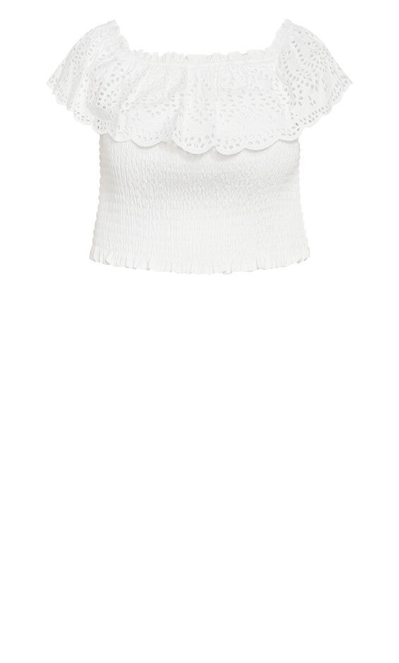 Jayde Top - ivory, IVORY, alternate image number 5