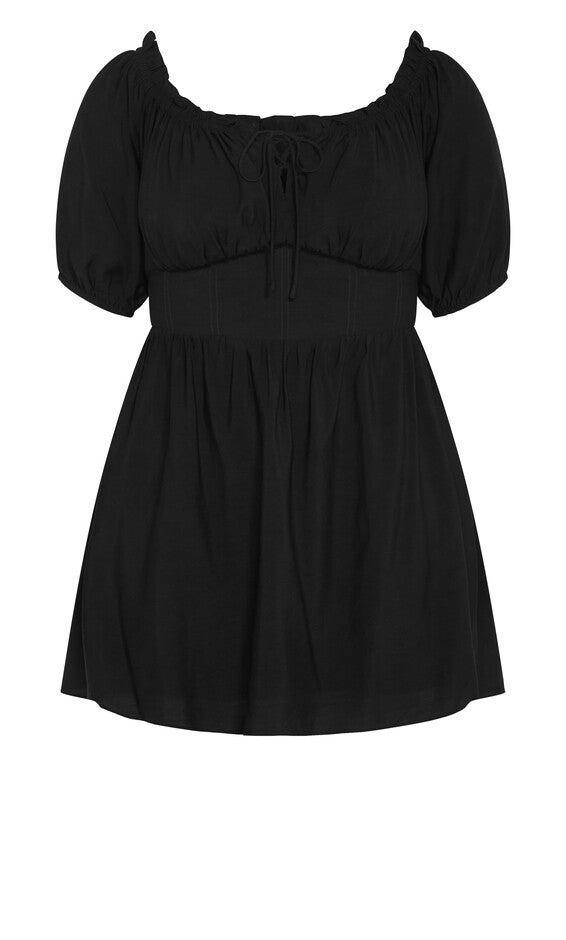 Mela Dress - black, BLACK, alternate image number 3